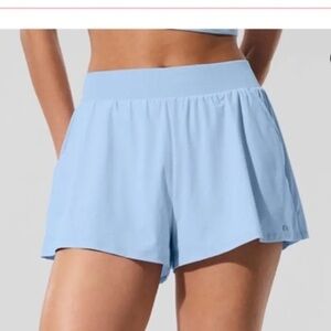 Alo Women's Light Blue Shorts